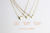 les desseins de DIEU Heart Necklace K18,レデッサンドゥデュー ハートネックレス 18金
