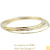 レデッサンドゥデュー ソリッド ゴールド 華奢バングル 0.7ミリ幅18金,les desseins de DIEU Solid Gold Bangle K18