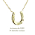レデッサンドゥデュー 141 ホースシュー バテイ ネックレス 18金,les desseins de DIEU Horseshoe Necklace K18