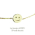 レデッサンドゥデュー 339 スマイル にこちゃん ブレスレット 18金,les desseins de DIEU Smiley Bracelet K18
