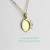 レデッサンドゥデュー 341 ムーン 月 ダイヤモンド ネックレス 18金,les desseins de DIEU Lune Diamond Necklace K18