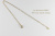 les desseins de DIEU 407 フレーム イニシャル 華奢ネックレス K18,レデッサンドゥデュー Frame Initial Necklace 18金