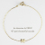 レデッサンドゥデュー 415 バタフライ 華奢ブレスレット 18金,les desseins de DIEU Butterfly Bracelet K18