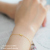 レデッサンドゥデュー 415 バタフライ 華奢ブレスレット 18金,les desseins de DIEU Butterfly Bracelet K18