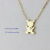 レデッサンドゥデュー 487 テディベア ダイヤモンド ネックレス 18金,les desseins de DIEU Teddy Bear Diamond Necklace K18