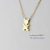 レデッサンドゥデュー 487 テディベア ダイヤモンド ネックレス 18金,les desseins de DIEU Teddy Bear Diamond Necklace K18