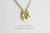 les desseins de DIEU 491 ハッピー ホースシュー ダイヤ 華奢ネックレス K18,レデッサンドゥデュー Happy Horseshoe Necklace