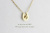 les desseins de DIEU 491 ハッピー ホースシュー ダイヤ 華奢ネックレス K18,レデッサンドゥデュー Happy Horseshoe Necklace