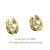 レデッサンドゥデュー 494 ダイヤモンド ホースシュー ピアス 18金,les desseins de dieu Diamond Horseshoe Stud Earrings K18