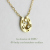 レデッサンドゥデュー 495 ラッキー スター ホースシュー 華奢ネックレス K18,les desseins de DIEU Lucky Star Horseshoe Necklace