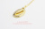 les desseins de DIEU 537 Diamond Arch Oval Initial Necklace K18,ダイヤ オーバル イニシャル ネックレス 18金 レデッサンドゥデュー