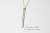 レデッサンドゥデュー 557 バーティカル バー ネックレス 18金,les desseins de DIEU Vertical Bar Necklace K18