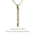 レデッサンドゥデュー 559 バーティカル バー ダイヤモンド ネックレス 18金,les desseins de DIEU Vertical Bar Diamond Necklace K18
