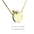 レデッサンドゥデュー 570 アップル リンゴ 華奢ネックレス 18金,les desseins de DIEU Apple Necklace K18