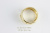 レデッサンドゥデュー 628 ラブ ハート リング 太め ボリューム 18金,les desseins de DIEU Love Heart Ring K18