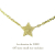 les desseins de dieu 687 Lame Small Star Necklace K18,華奢 スター ネックレス ラメ ゴールド,華奢 重ね付け レデッサンドゥデュー