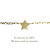 レデッサンドゥデュー 688 ラメ スモール スター ブレスレット 18金,les desseins de DIEU Lame Small Star Bracelet K18