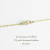 レデッサンドゥデュー 713 プチ ダイヤモンド リボン ブレスレット 18金,les desseins de DIEU Petit Diamond Ribbon Bracelet K18