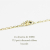 レデッサンドゥデュー 713 プチ ダイヤモンド リボン ブレスレット 18金,les desseins de DIEU Petit Diamond Ribbon Bracelet K18