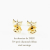 レデッサンドゥデュー 714 プチ ダイヤモンド リボン スタッド ピアス 18金,les desseins de DIEU Diamond Ribbon Stud Earrings K18