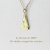 レデッサンドゥデュー 816 シャビー トライアングル ラヴ ネックレス 18金,les desseins de DIEU Shabby Triangle Love Necklace K18