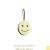 レデッサンドゥデュー 825 スマイル ニコちゃん 華奢チャーム ペンダントトップ 18金,les desseins de DIEU Smile Charm K18