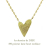 レデッサンドゥデュー 830 ポインティー ラメ ハート ネックレス 18金,les desseins de dieu Lame Heart Necklace K18