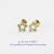 レデッサンドゥデュー 853 スター ダイヤモンド ピアス 18金,les desseins de DIEU Sparkling Star Diamond Stud Earrings K18