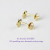 レデッサンドゥデュー 853 スター ダイヤモンド ピアス 18金,les desseins de DIEU Sparkling Star Diamond Stud Earrings K18
