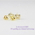 レデッサンドゥデュー 853 スター ダイヤモンド ピアス 18金,les desseins de DIEU Sparkling Star Diamond Stud Earrings K18
