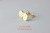 レデッサンドゥデュー 894 スマイル ニコちゃん 華奢ピアス 18金,les desseins de DIEU Smile Stud Earrings K18