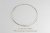 les desseins de DIEU 900 一粒ダイヤ ハンドメイド 金線 フック 華奢バングル K18,レデッサンドゥデュー Fine Gold Diamond Bangle K18