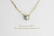 レデッサンドゥデュー 901 一粒ダイヤモンド ソリテール ネックレス 0.1ct 18金,les desseins de DIEU My First Diamond Necklace K18