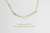 レデッサンドゥデュー 906 ストリームライン ダイヤポイント ネックレス 18金,les desseins de DIEU Streamline Diapoint Necklace K18