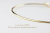 レデッサンドゥデュー 914  ゴールド 一粒ダイヤモンド フック バングル 18金,les desseins de DIEU Fine Gold Diamond Hook Bangle K18