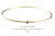 レデッサンドゥデュー 921 ゴールド バングル ミル打ち 一粒ダイヤモンド K18,les desseins de DIEU Solid Gold Bangle 18金