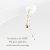 レデッサンドゥデュー 930 ゴールド ビッツ スタッド アメリカン ピアス 18金,les desseins de DIEU Gold Stud American Earrings K18