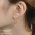 レデッサンドゥデュー 932 トライアングル スタッド アメリカン ピアス 18金,les desseins de DIEU Triangle Stud American EarringsK18