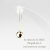 レデッサンドゥデュー 938 ゴールド ビッツ L スタッド アメリカン ピアス 18金,les desseins de DIEU Gold bits L EarringsK18