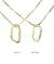 レデッサンドゥデュー 953 アブストラクト 華奢ネックレス 抽象的 18金,les desseins de DIEU Abstract Necklace K18