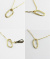 レデッサンドゥデュー 953 アブストラクト 華奢ネックレス 抽象的 18金,les desseins de DIEU Abstract Necklace K18