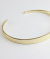 レデッサンドゥデュー 955 グロッシー ゴールド グラデーション バングル 18金,les desseins de DIEU Glossy Gold Gradation Bangle K18