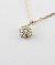 レデッサンドゥデュー 964 フローラ サンク ダイヤモンド 華奢ネックレス 18金,les desseins de DIEU Flora Cinq Diamond Necklace K18
