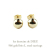 レデッサンドゥデュー 966 ゴールド ビッツ スタッド ピアス 18金,les desseins de dieu Gold Bits L Stud Earrings K18