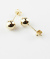 レデッサンドゥデュー 966 ゴールド ビッツ スタッド ピアス 18金,les desseins de dieu Gold Bits L Stud Earrings K18