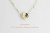 pinacoteca 235 フルムーン 満月 ダイヤモンド 華奢ネックレス K18,ピナコテーカ Fullmoon Diamond Necklace 18金