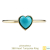 ピナコテーカ 368 ハート ターコイズ リング 18金,pinacoteca Heart Turquoise Ring K18