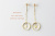 pinacoteca 387 Star Aura American Earrings ,スター オーラ ミル打ち 揺れる 華奢 ピアス,ピナコテーカ