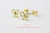 pinacoteca 392 Milgrain Ribbon Diamond Stud Earrings K18,華奢 ミル打ち リボン ダイヤ ピアス 18金,ピナコテーカ