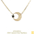 ピナコテーカ 404 クレセント ムーン スター ラメ 華奢ネックレス 18金,pinacoteca Crescent Moon Star Lame Necklace K18